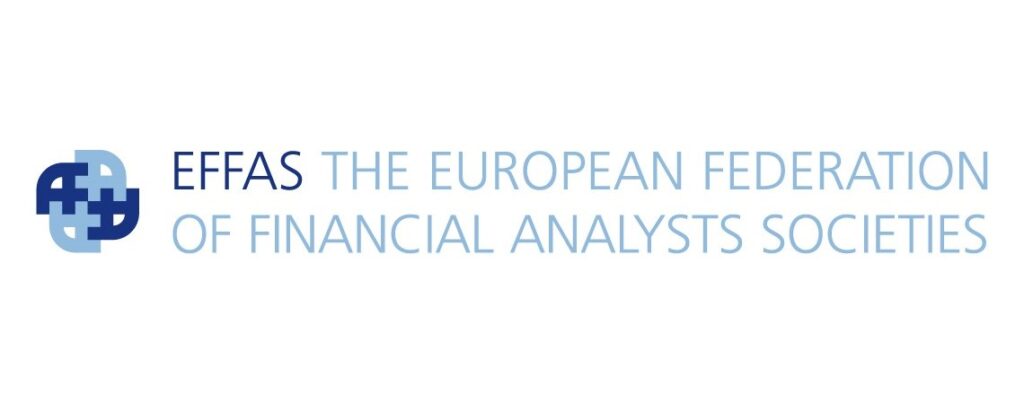 Il logotipo della The European Federation of Financial Analysts Societies (EFFAS)