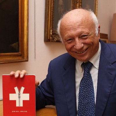 Giancarlo Pagliarini con un volume attraverso il quale si dice svizzero