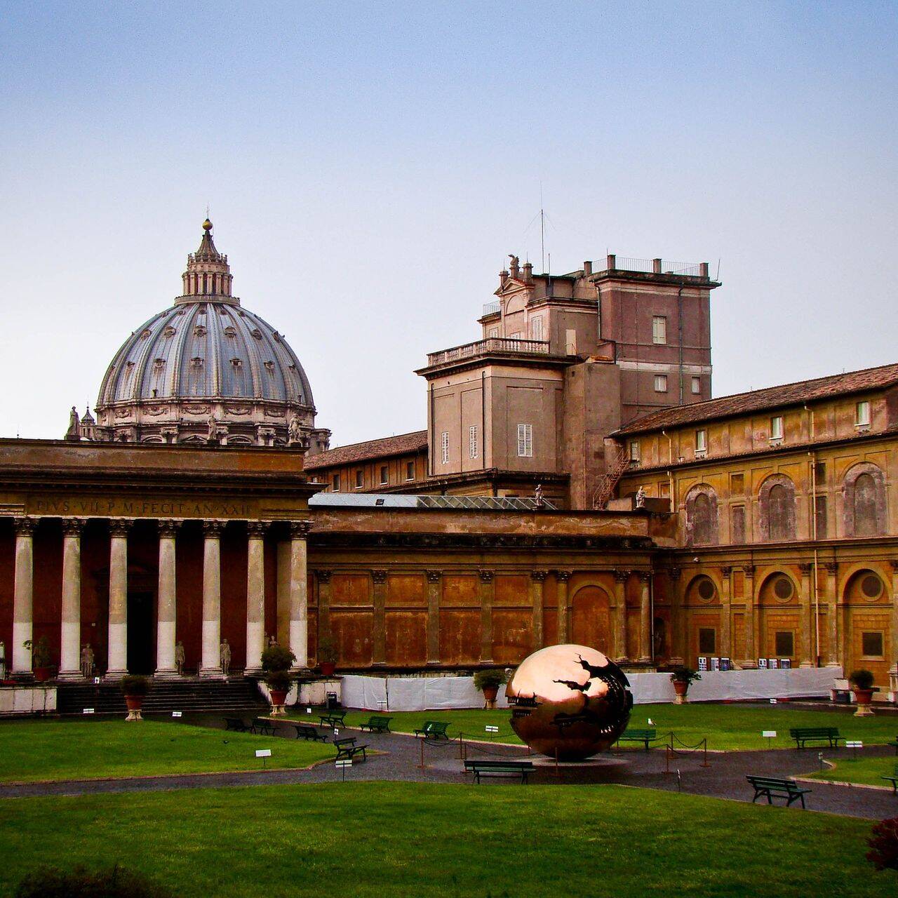 I Musei Vaticani all'interno dell'omonimo Stato sovrano a Roma