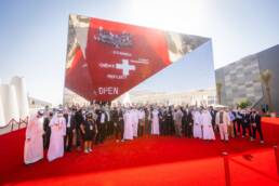 L'inagurazione del padiglione della Svizzera all'Expo 2020 Dubai