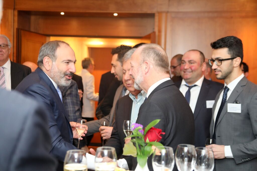 Visita a Zurigo del Primo Ministro armeno, Nikol Pashinyan, nel gennaio 2019