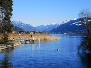 Obersee-Glarnerland view from woodbridge Rapperswil-Hurden