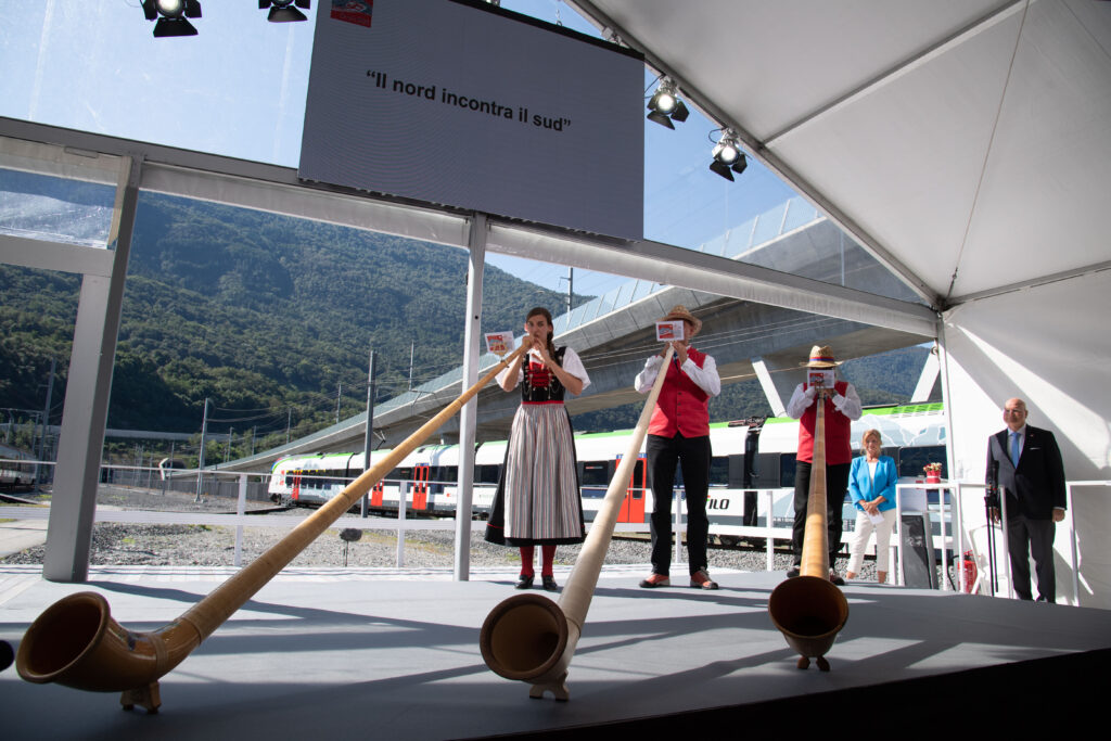 Inaugurazione galleria Alp Transit © AlpTransit San Gottardo SA.