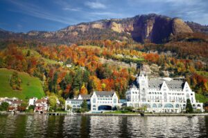 Park Hotel Vitznau sulle rive del Lago dei Quattro Cantoni