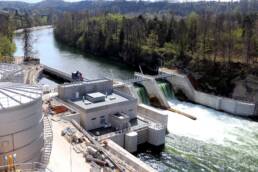 Una centrale idroelettrica