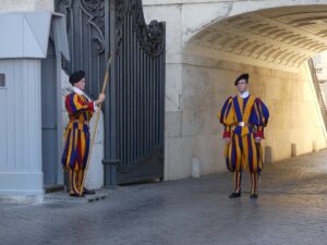 swiss guard in Vatican