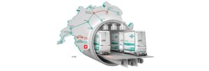 Cargo sous terrain (CST) unterirdischen Logistiksystems in der Schweiz @ CST