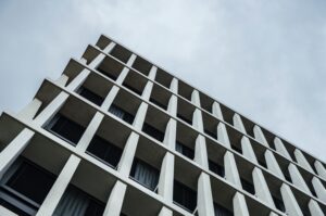 Facade Saint Gallen building Photo by Arvydas Venckus on Unsplash