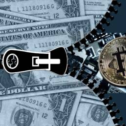 Dollari in bitcoin Photo by Gerd Altmann on Pixabay