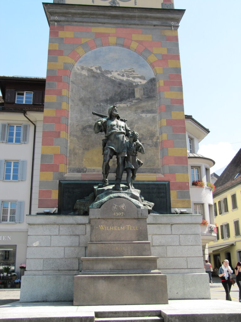 Monumento a Guglielmo Tell ad Altdorf (UR).