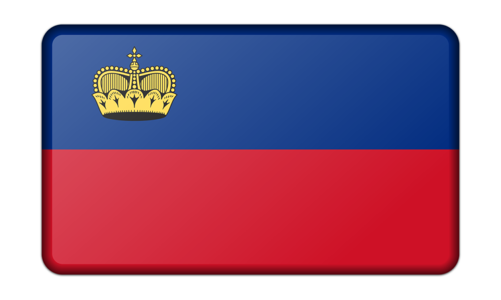 Bandiera del Principato del Liechtenstein Photo by OpenClipart-Vectors on Pixabay