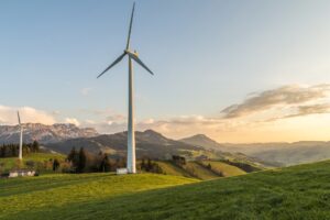 Windturbinen im Emmental Photo by Pfüderi on Pixabay