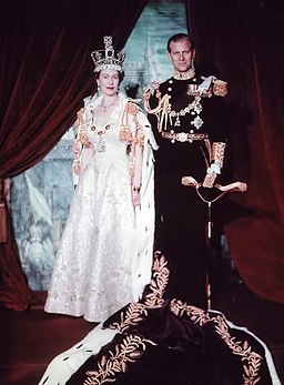 Elizabeth II & Philip after Coronation UnknownUnknown, Public domain, via Wikimedia Commons