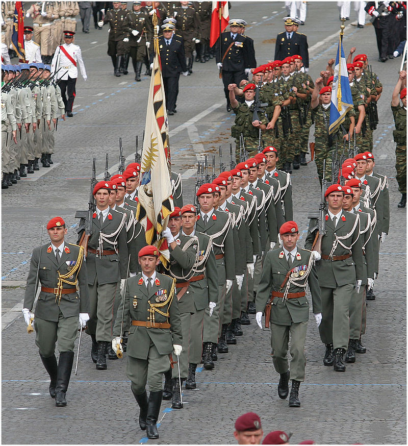 Bataillon de la garde autrichienne Photo by davric - photos personnelle, Pubblico dominio, httpscommons.wikimedia.orgwindex.phpcurid=2439469