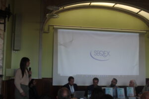 Sofia Dallago presenta i dispositivi elettromedicali Seqex