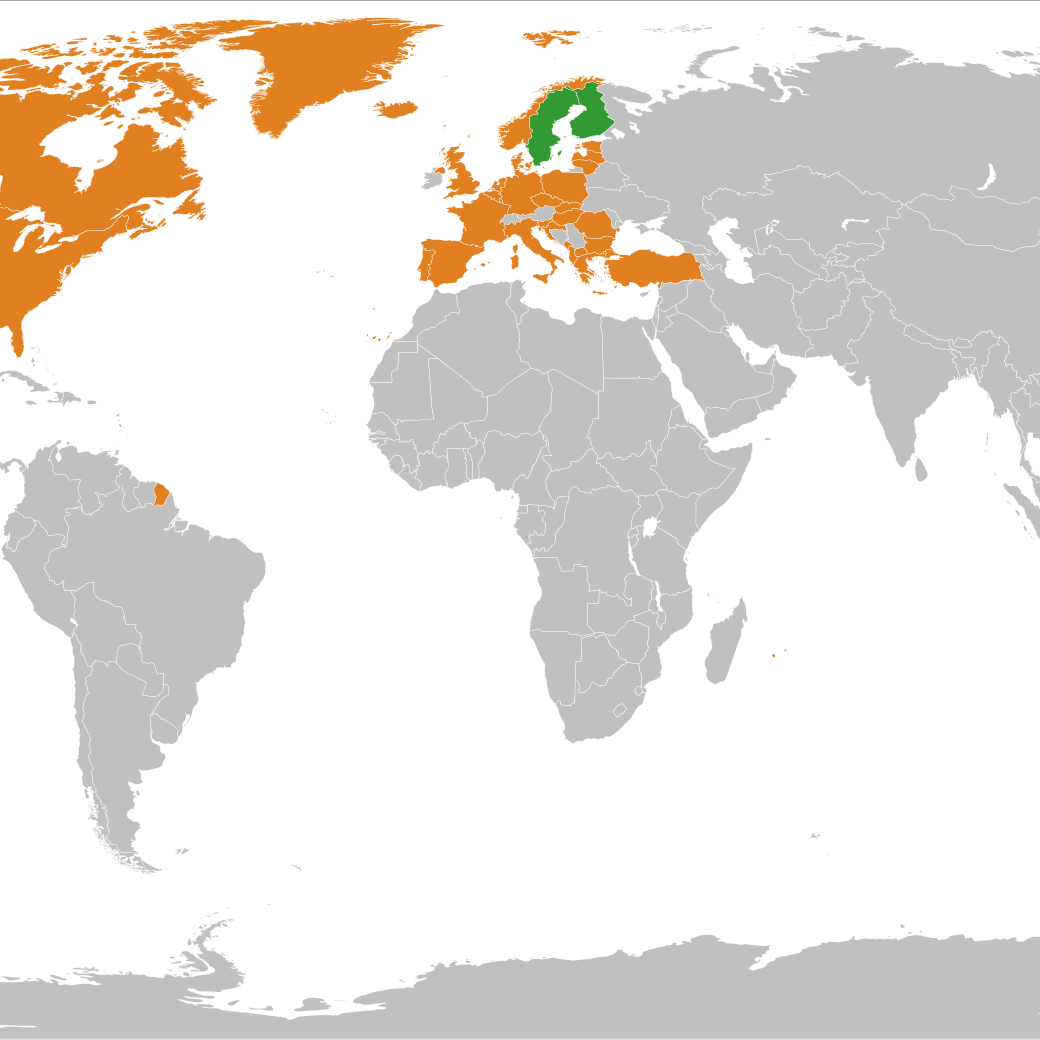 NATO map 2022 JayCoop (derivative), CC BY-SA 4.0 via Wikimedia Commons