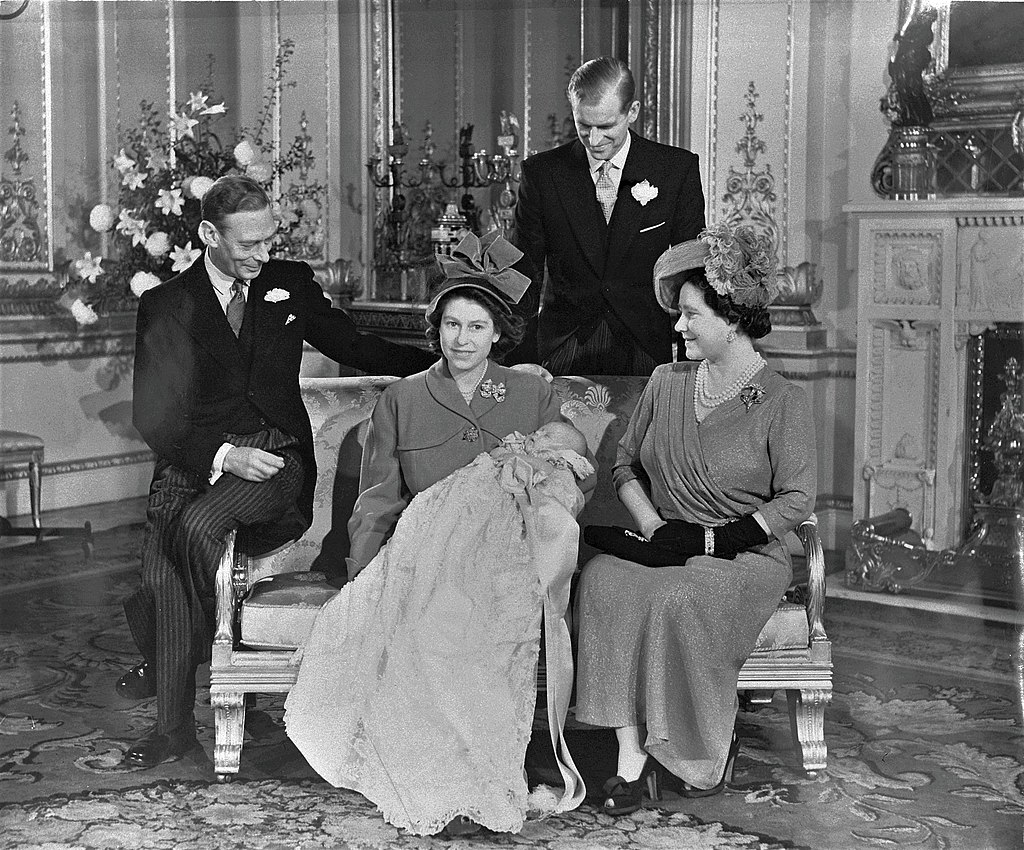 Prince Charles Christening Family Portrait Anefo, Public domain, via Wikimedia Commons