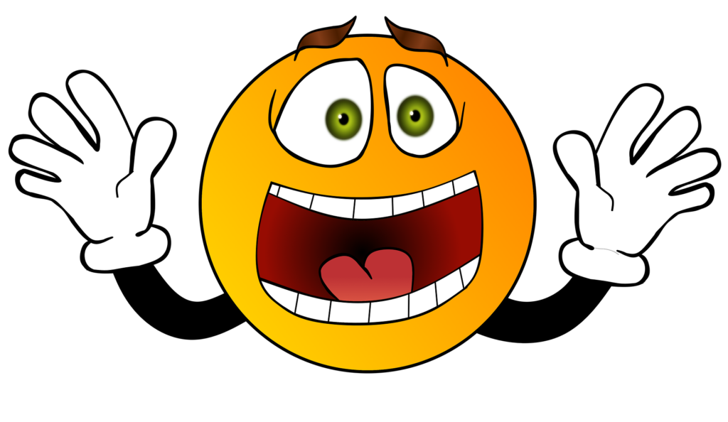 Emoji shock Photo by Christian Dorn on Pixabay