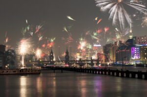 Berlin New years eve celebrations Photo by Nathan Wright on Pixabay