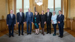 Il Consiglio federale 2023. (BK) -Tweet-BR-Wahlen-Gruppenfoto