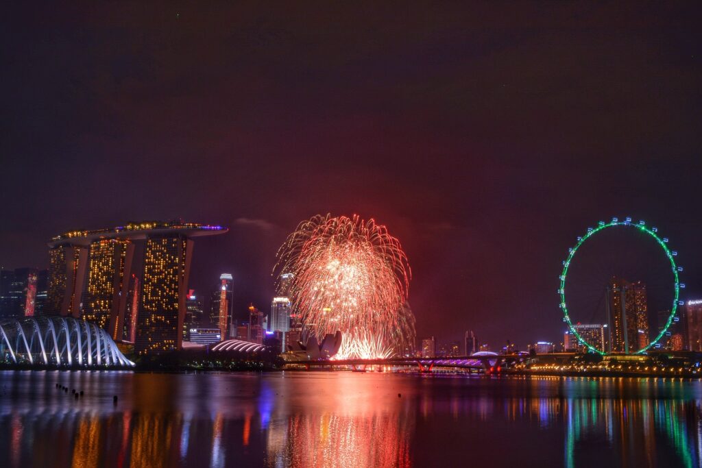 New Years eve in Singapore Photo by prasam0811 on Pixabay