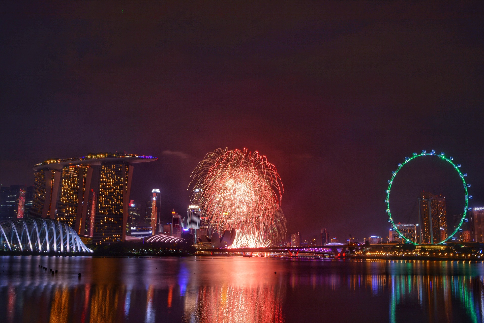 New Years eve in Singapore Photo by prasam0811 on Pixabay Swiss