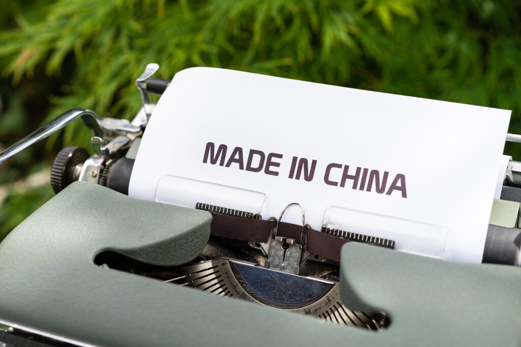 Made in China Image by Markus Winkler from Pixabay