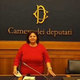 Zaira Sellerio, in occasione della presentazione del suo libro 