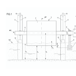 Progetto brevettato CH 718815 B1 Turbina idraulica per fiumi