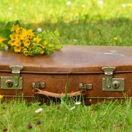 An old suitcase Image by congerdesign from Pixabay