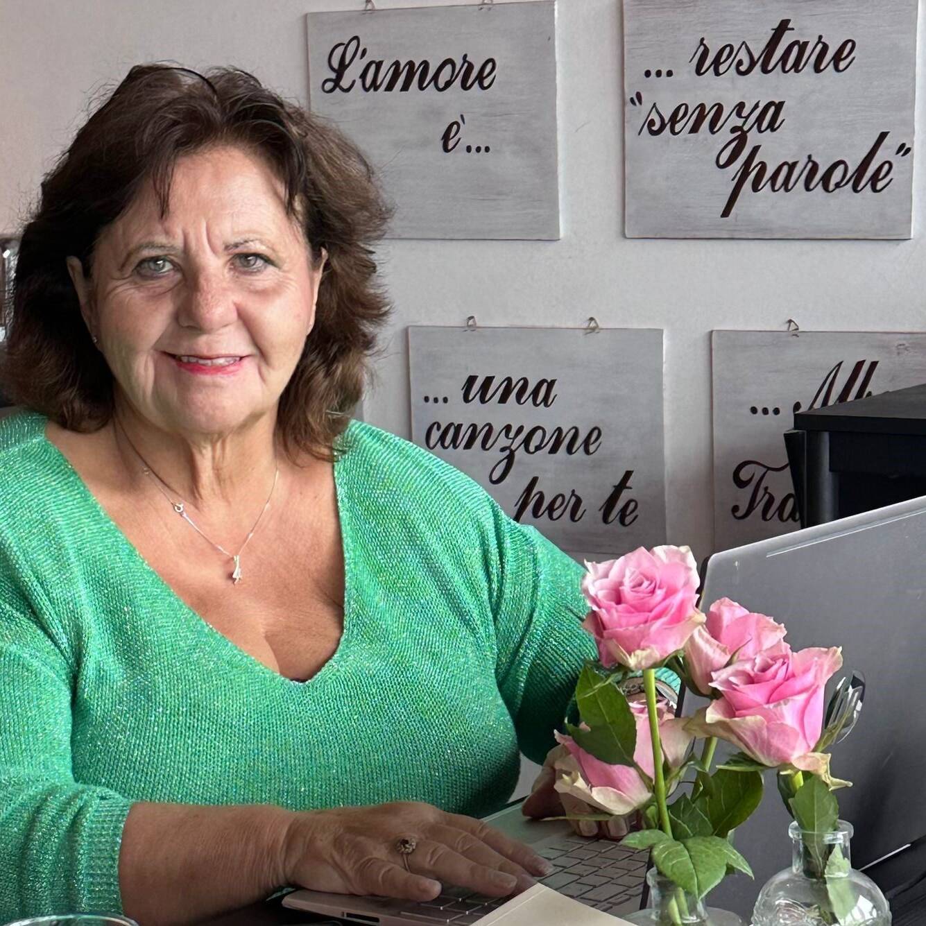 Nella foto l'autrice Zaira Sellerio