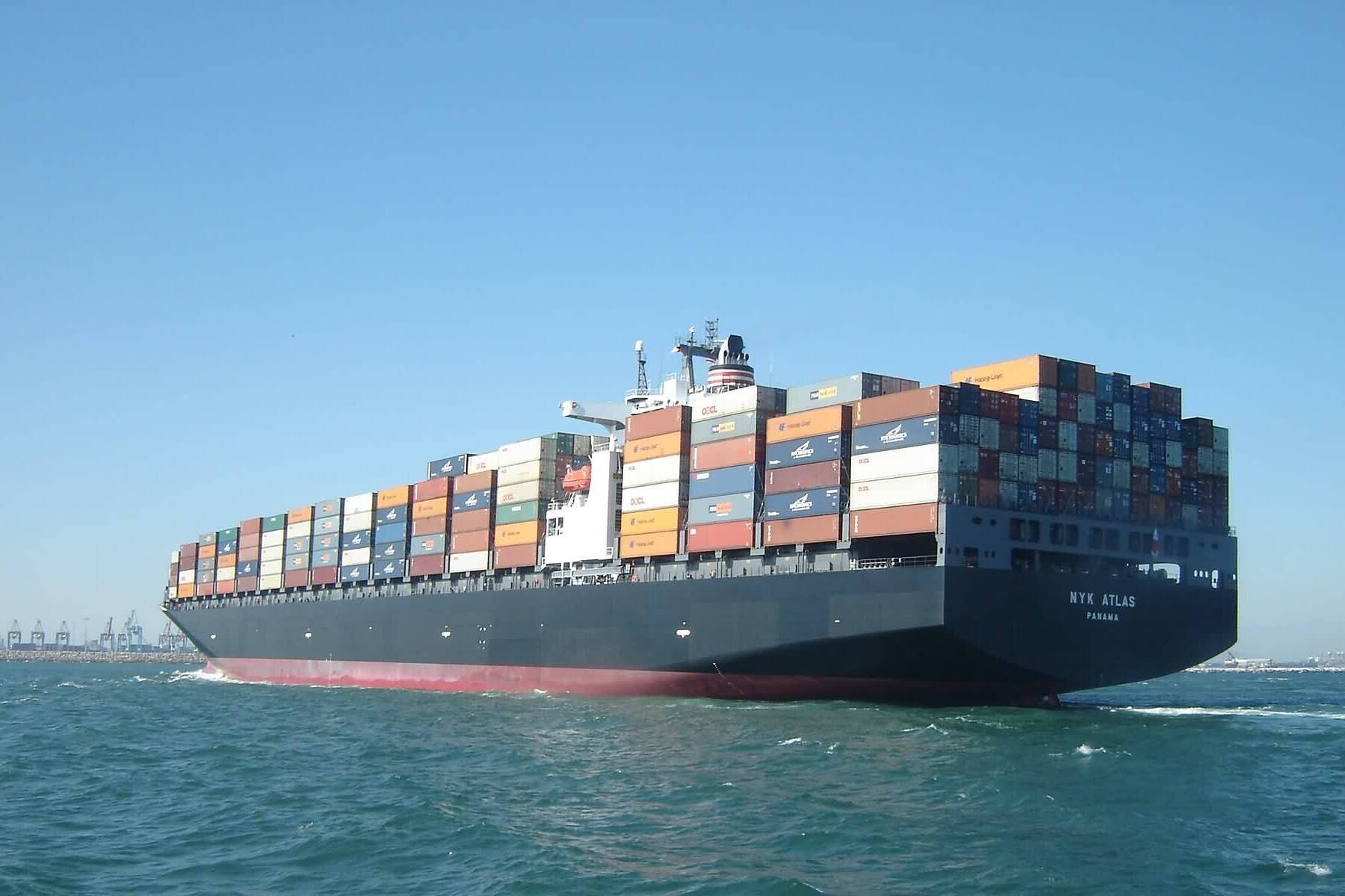 Container ship Image by pngcm03 from Pixabay