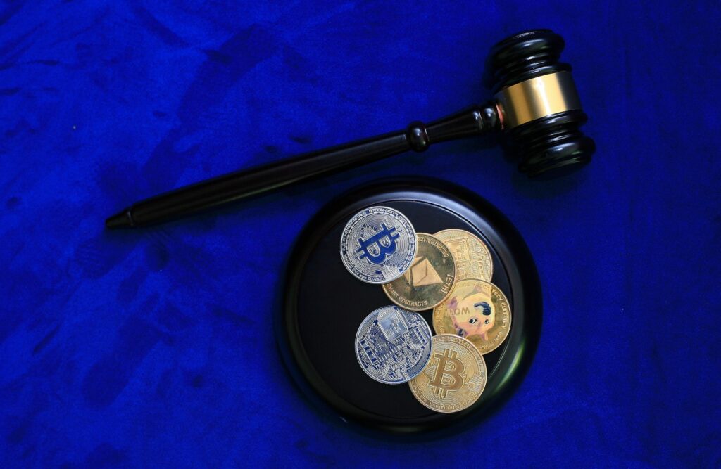 Cryptocurrency, Regulation Image by Sergei Tokmakov Esq. httpsTerms.Law from Pixabay