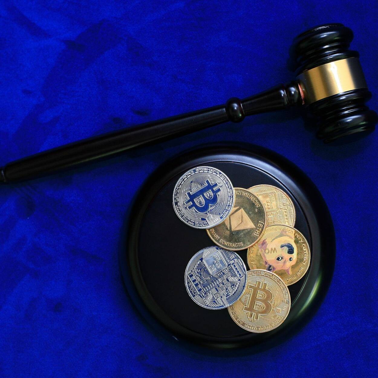 Cryptocurrency, Regulation Image by Sergei Tokmakov Esq. httpsTerms.Law from Pixabay