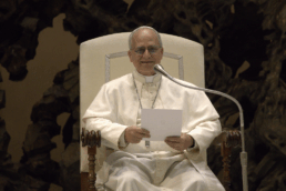 Pope Leo XIV (Robert Francis Prevost) Image by Edgar Beltrán,The Pillar, CC BY-SA 4.0, via Wikimedia Commons