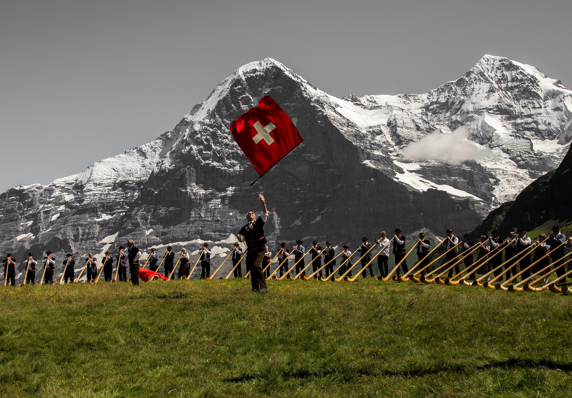 Alphorn event Image by Christopher Moore from Pixabay