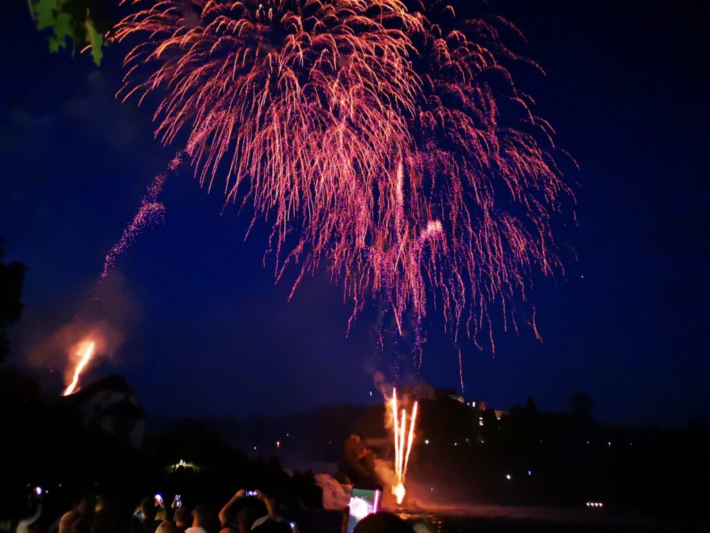 Rheinfallfeuerwerk Image by Chris Sche-Bo