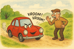 Max and Mr. Rossi Image by ChatGPT