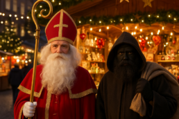 Samichlaus & Schmutzli Image by ChatGPT