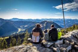 Savoring the mountains as a family Image by Stefan Schweihofer from Pixabay