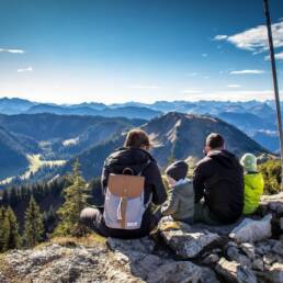 Savoring the mountains as a family Image by Stefan Schweihofer from Pixabay
