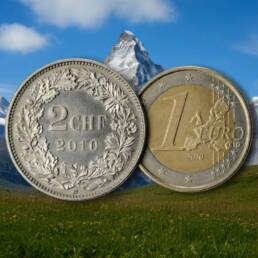 CHF - EUR Image by Grok