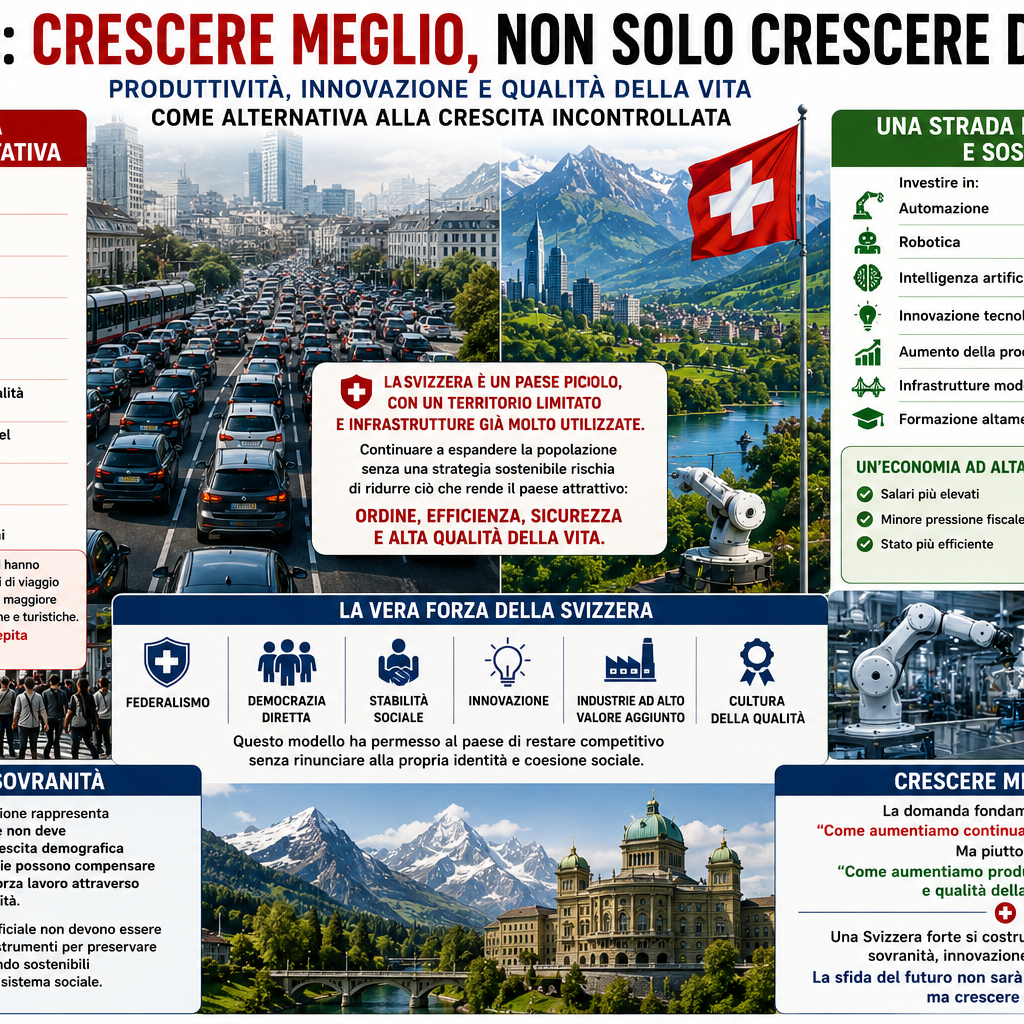Svizzera - crescere meglio non solo crescere di piu - Image by ChatGPT