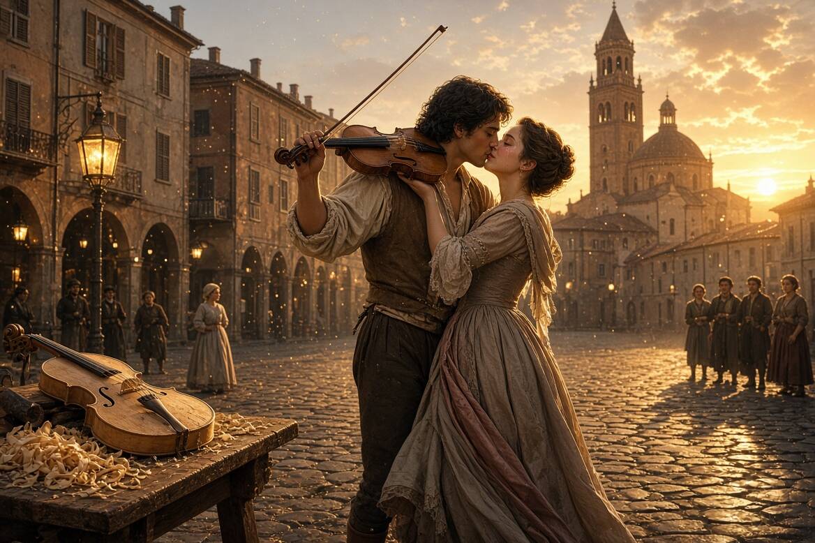 Il bacio di Cremona Image by Grok